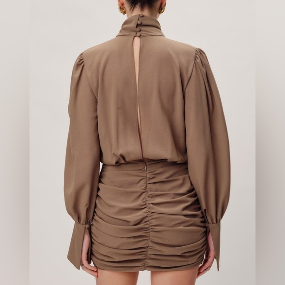 Ronny Kobo Yebba Dress - Toffee - Picture 2 of 2